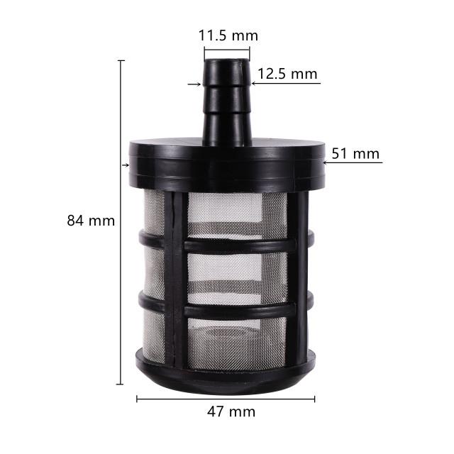 8 13mm Hose Pipe Filter Car Washing Garden Irrigation Mesh Filters