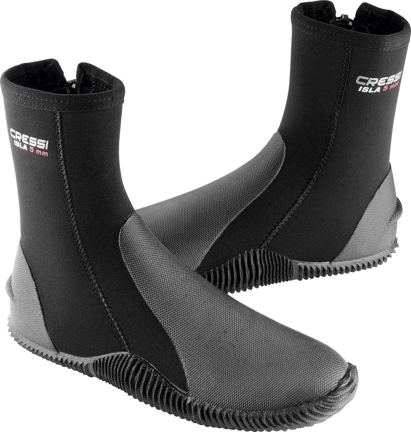 รองเท้า รองเท้าสำหรับนักดำน้ำ อุปกรณ์ดำน้ำ CRESSI ISLA DIVE BOOTS 5mm
