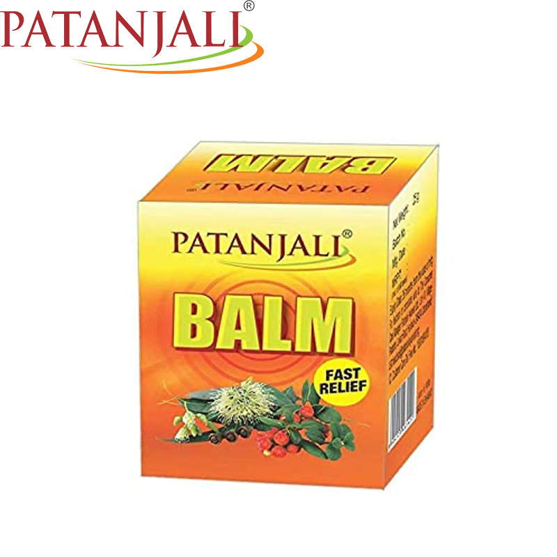 {**ส่งฟรี**} SMALL INDIA 🟨💆‍♀️ Patanjali Balm 25g 🪥🟨💆‍♀️ Instant Relief