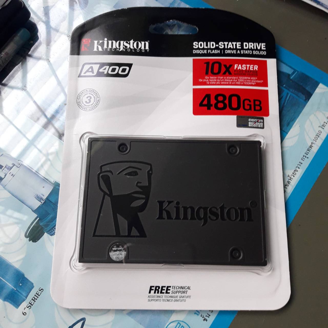 SSD Kingston A400 480GB ของใหม่ประกัน 3 ปี Ingram