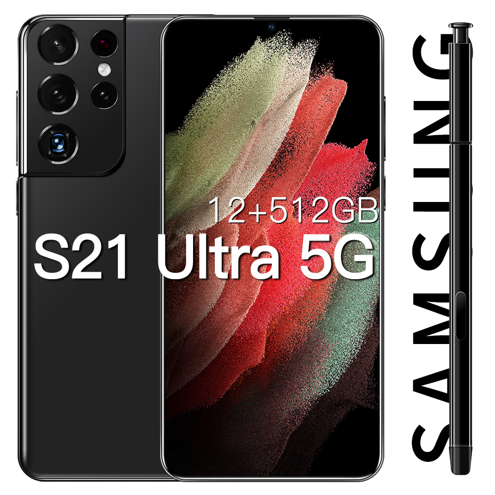 โทรศัพท์มือถือ S21Ultra แบต6800mAh หน้าจอใหญ่ 6.7 นิ้ว กล้อง32+50MP มือถือราคาถูก Smartphone Android สมาร์ทโฟนโทรศัพท์ 2ซิม สีสวย รองรับ5G/4G สมาร์ทโฟนใหม่ โทรศัพท์  โทรสับ มือถือจอใหญ่ รองรับทุกซิม ภาษาไทย จัดส่งฟรี รับชำระปลายทาง โทรศัพท์ถูกๆ