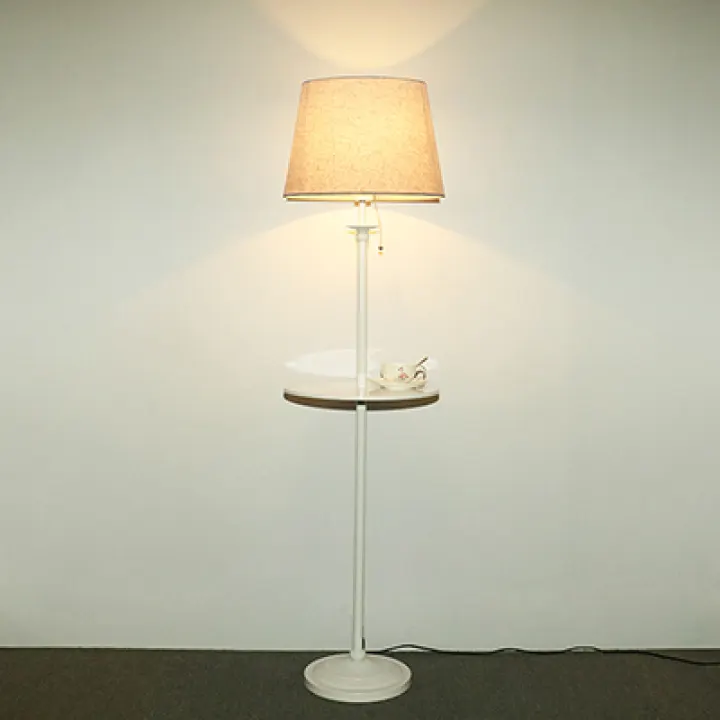 Living Room Floor Lamp Creative Bedroom, Floor Lamp Table Combination