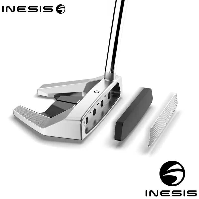 มอลเล็ตพัตเตอร์ INESIS สำหรับนักกอล์ฟที่ถนัดขวา MALLET PUTTER Golf FACE-BALANCED  INESIS RIGHT HANDED