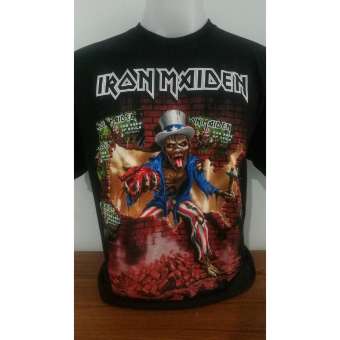 เสื้อยืด เสื้อวงดนตรี (((Official licensed Iron Maiden - Uncle Sam Ed USA Tour 2016 ))) เสื้อใหม่ มือ1 ลิขสิทธิ์แท้