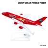 Naynaeshop โมเดลเครื่องบิน COCA COLA AIRBUS A380 (16 cm)