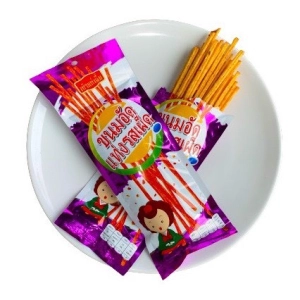 ภาพหน้าปกสินค้าTao Kae Nia Snack sticks, spicy flavor, crispy, delicious, enjoy, packaged, with a wholesale price. ที่เกี่ยวข้อง