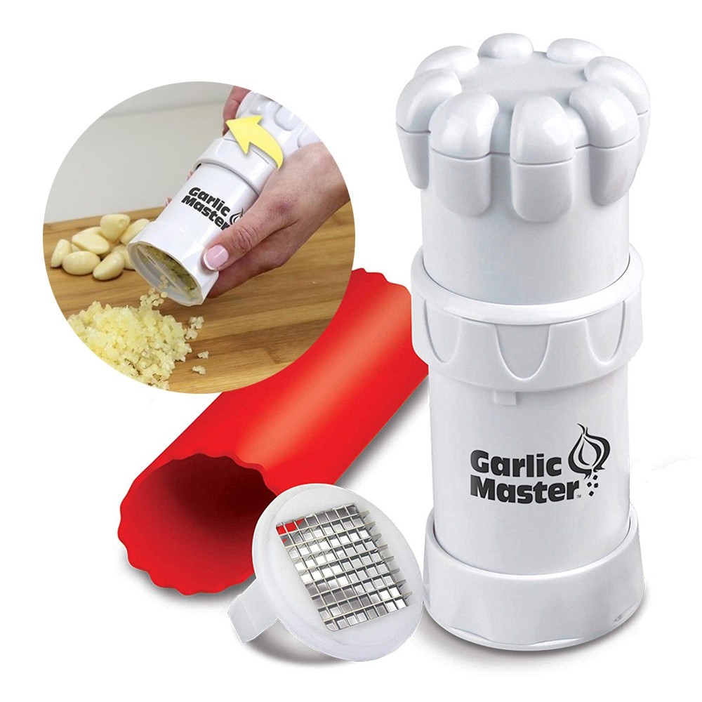 อุปกรณ์ช่วยปอกและสับกระเทียม ที่สับกระเทียม  ให้การปอกและสับกระเทียมเป็นเรื่องง่ายหมดกังวล Garlic Master