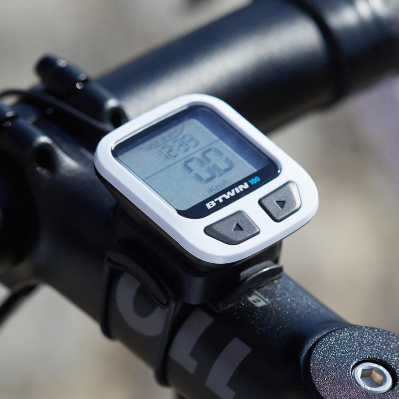 ไมล์จักรยานมีสาย รุ่น 100 ไมล์จักรยาน Wired Cyclometer เข็มไมล์วัดความเร็วจักรยาน เครื่องวัดระยะทาง เครื่องวัดความเร็ว