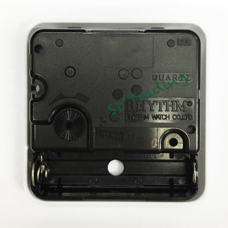 ADEX นาฬิกาแขวนผนัง ขนาด13.5นิ้ว ขอบสีเงิน รุ่น A1367-A - หน้าปัดสีขาว