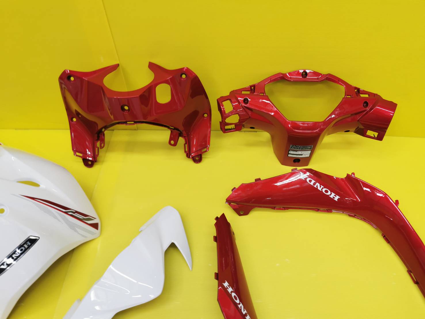 ชุดสีเวฟ110i 2019 LED / เปลือกเวฟ110i LED แท้HONDA 12 ชิ้น ส่งฟรี ...