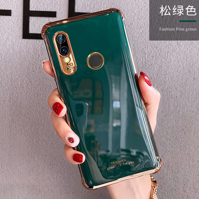 nova3i Phone Case Internet Celebrity Electroplated All Wrapped Shatter ...