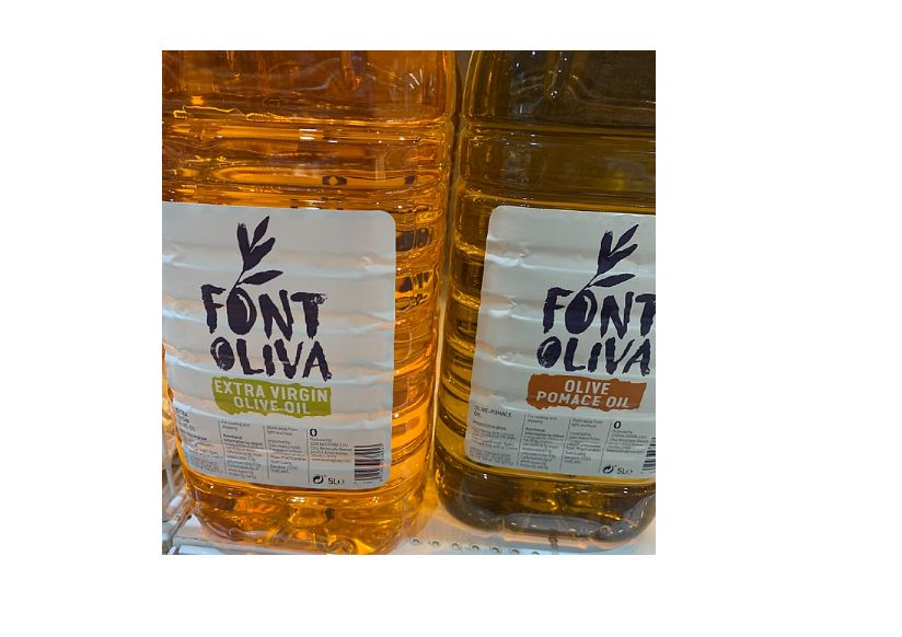 น้ำมันมะกอก Fontoliva ขนาด 5 ลิตร Olive Pomace Oil ฟอนโตลิว่า น้ำมันมะกอกคุณภาพจากสเปน ขวดพลาสติก