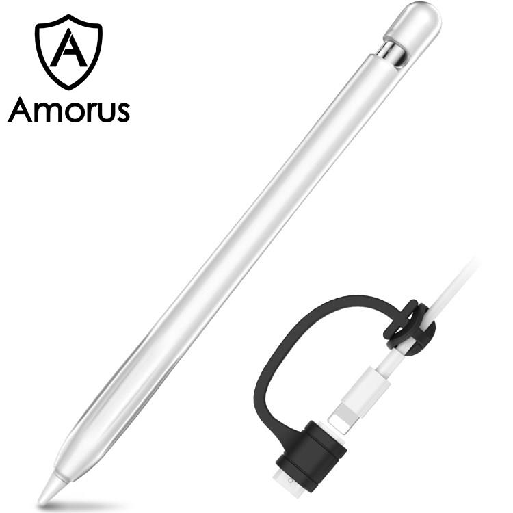 AMORUS AHASTYLE PT93 Silicone Case for Apple Pencil, Stylus Pen Sleeve Skin