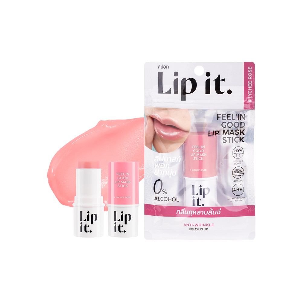 Lip it. FEELIN GOOD LIP MASK STICK 5.5 กรัม ลิปอิท - Beauty Be Love ...