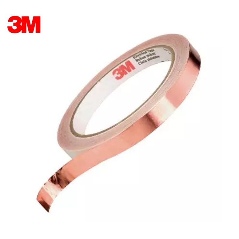 Free shippping 3m 1181 copper foil emi shielding tape with conductive
