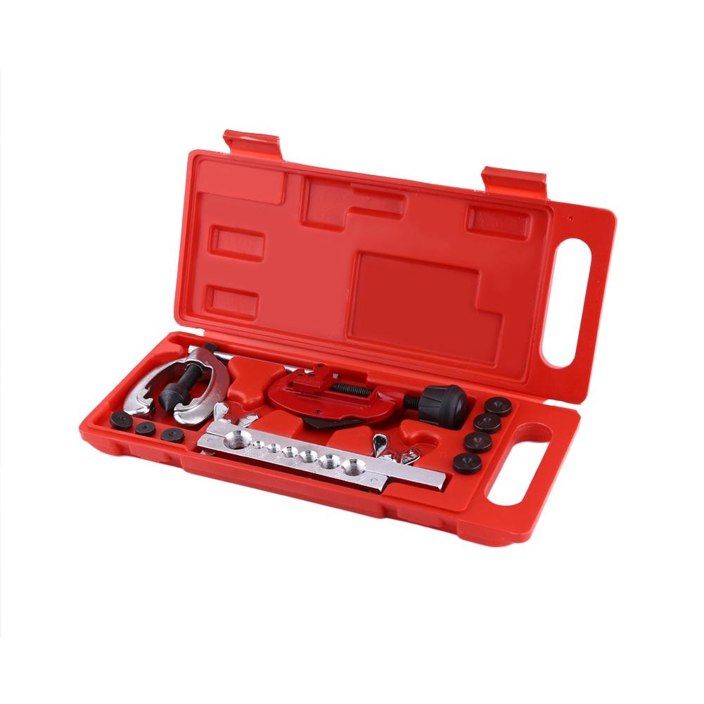 Brake & Fuel Pipe Flaring Tool Kit: Metric/AF With Mini Bender & Tube Cutter - 247 Bid AJ47