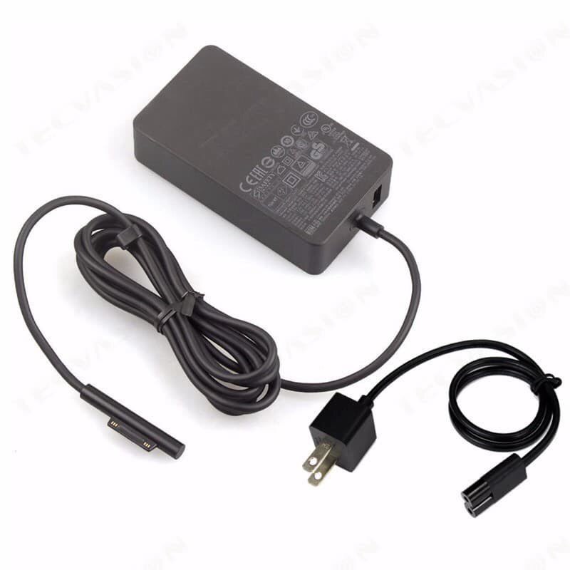 Surface Pro Charger 65W Adattatore Di Alimentazione Per Microsoft Surface Pro X 3 4 5 6 7 7 8 9 Laptop 5 4/3/2/1 Surface Laptop Go/Go 2/ Go 3 - Foto 9