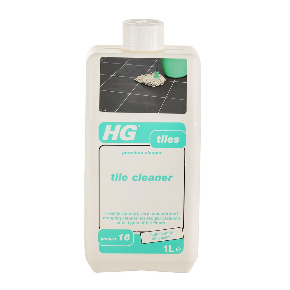 พร้อมส่ง! น้ำยาทำความสะอาดกระเบื้องพอร์ซเลน HG 1 ลิตร PORCELAIN TILE
