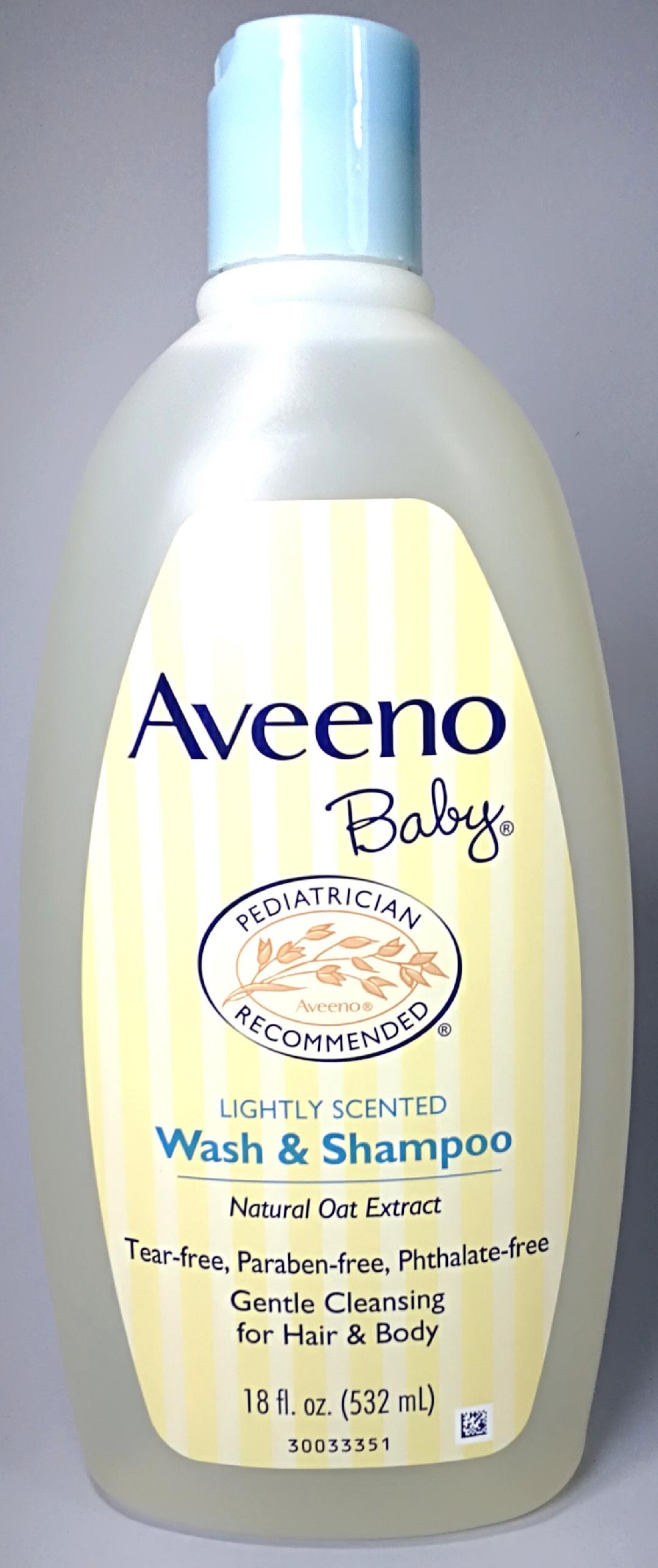 Aveeno Baby Wash & Shampoo Lightly Scented with Natural Oat Extract
