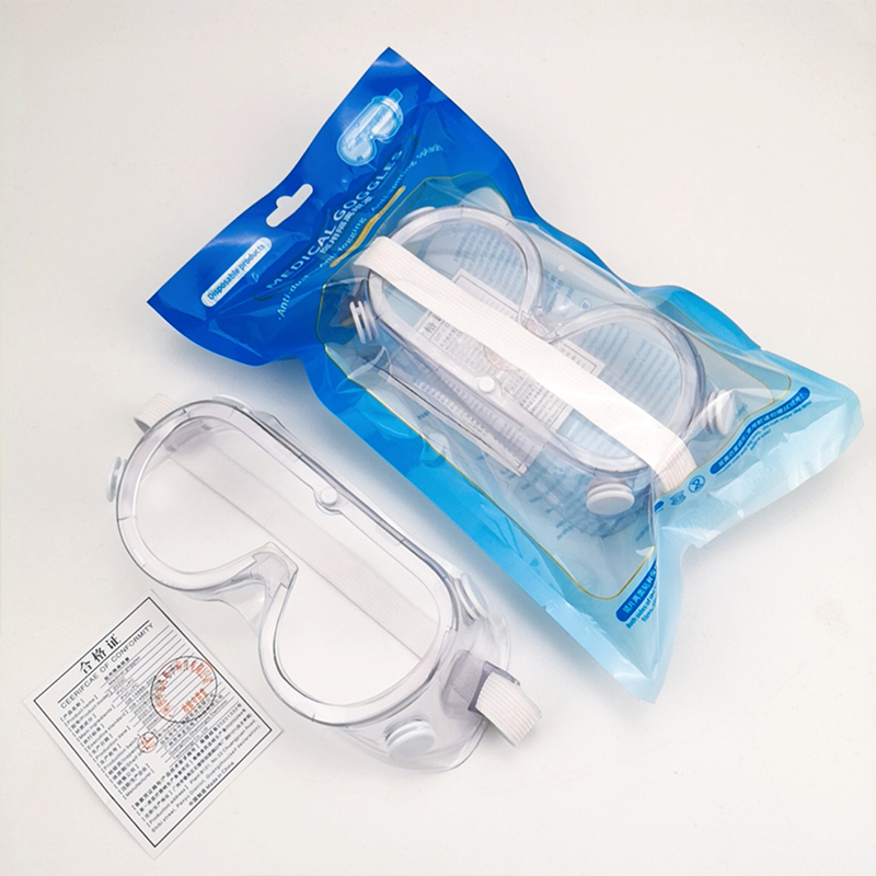 Bonjure house Spot Medical goggles medical isolation goggles CE FDA anti-fog four beads medical anti-epidemic goggles