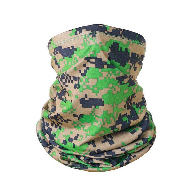 Multi Functional Bandana Camouflage Headband Ring Neck Scarf Men Women Face Mask Outdoor Magic Headwear Balaclava Mascarillas