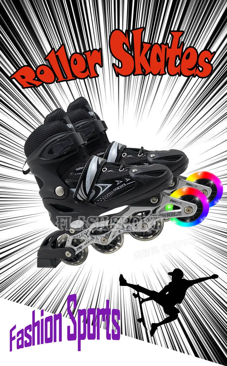 In-line Skate รองเท้าสเก็ต สำหรับเด็กหญิงและชาย โรลเลอร์สเกต อินไลน์สเก็ต โรลเลอร์เบลด Roller Blade Skate