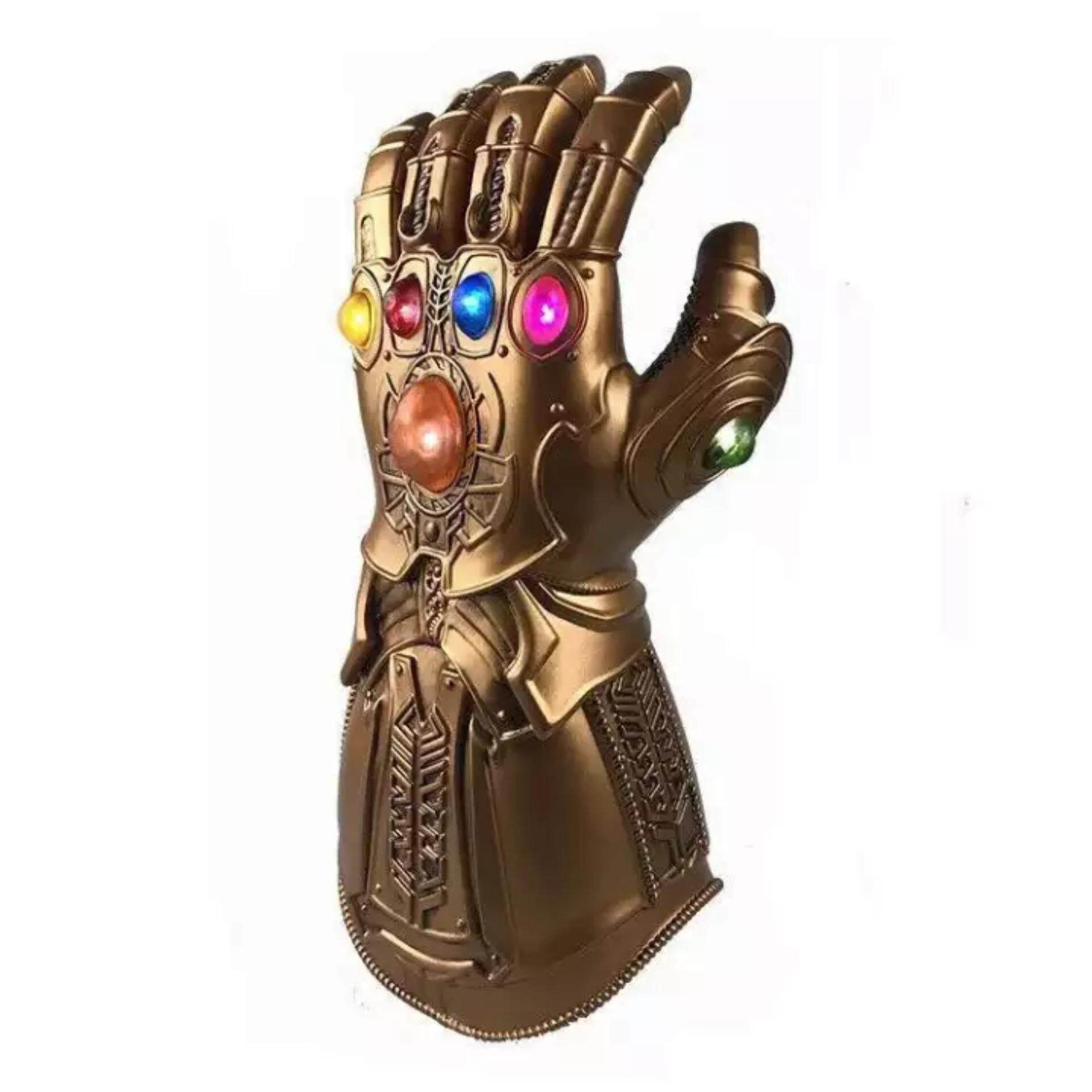 ถุงมือธานอส ขยับนิ้วได้ ถุงมือ Thanos Infinity Gauntlet มีไฟ มีเสียง |  Lazada.co.th