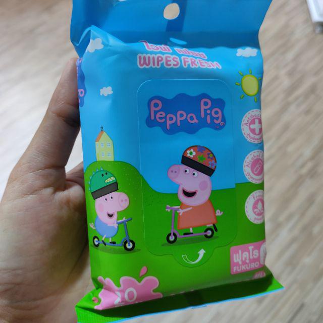 ทิชชู่เปียก Peppa Pig Baby Wipe ลิขสิทธิ์แท้ 100%