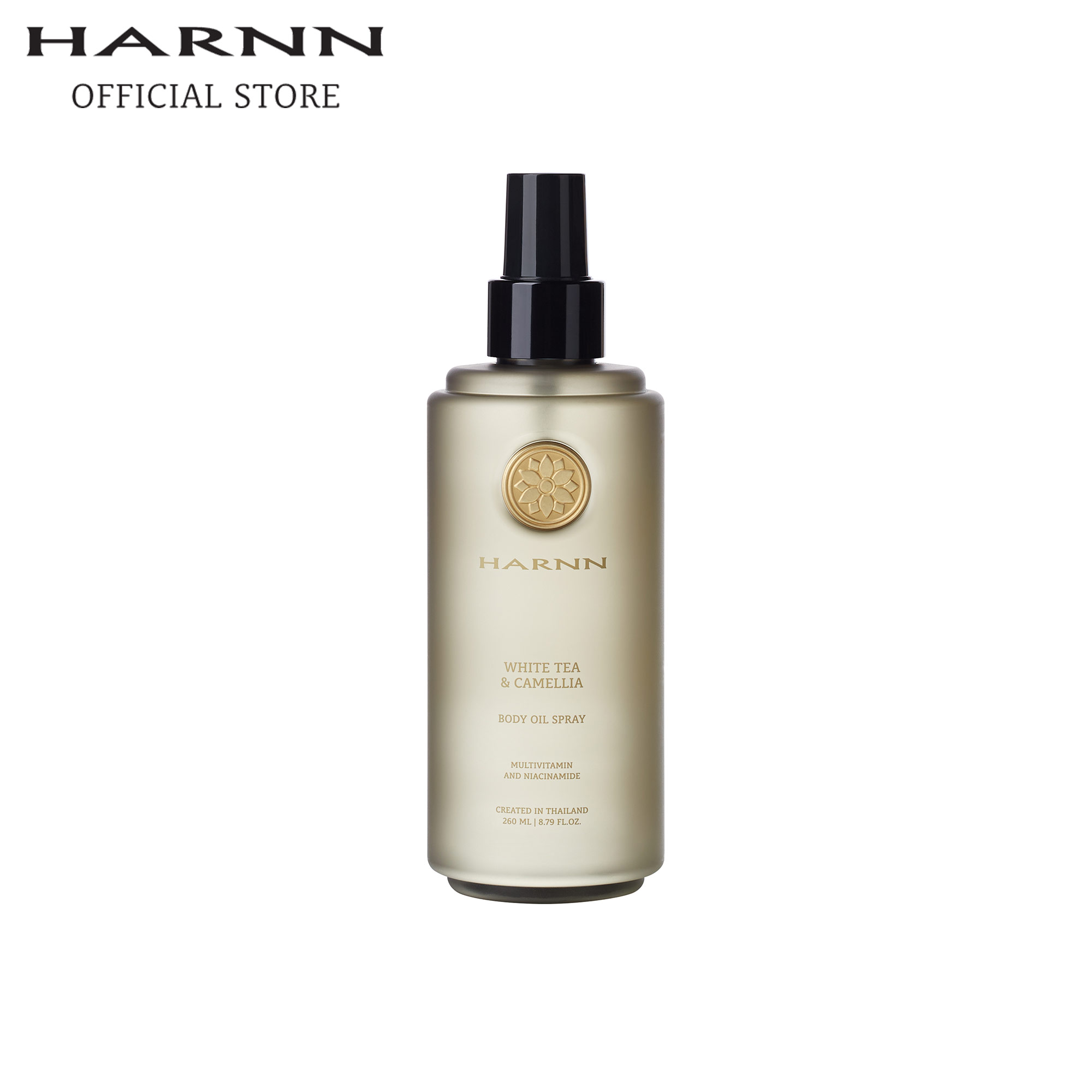 HARNN WHITE TEA & CAMELLIA BODY OIL SPRAY 260 ML. ออยบำรุงผิว บอดี้ ออ