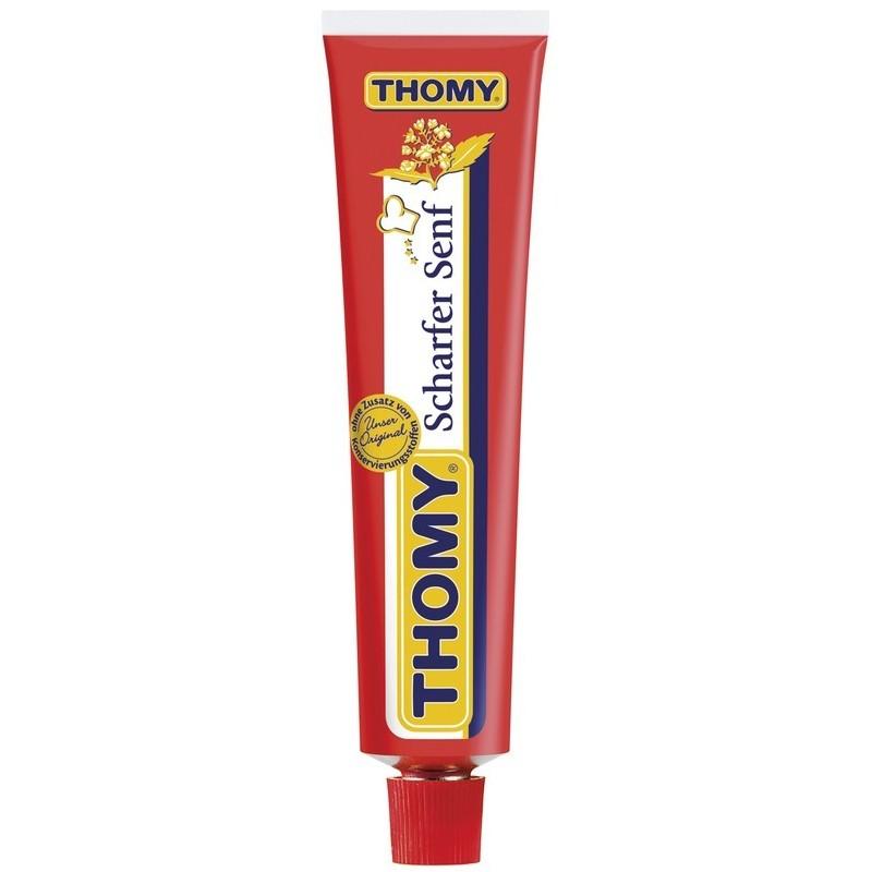 Thomy Hot spicy Mustard Scharfer Senf 2 x 100ml Tube