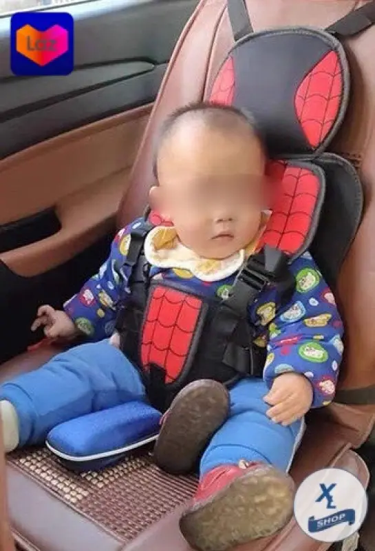 ภาพสินค้าCar seat คาร์ซีทเด็ก คาร์ซีทเบาะนั่งเด็กในรถมัลติฟังก์ชั่น เบาะนิรภัยสำหรับเด็กในรถยนต์ พับได้เข็มขัดนิรภัย Babyเบาะรองนั่งสำหรับเด็ก จากร้าน XL-SHOP บน Lazada ภาพที่ 10