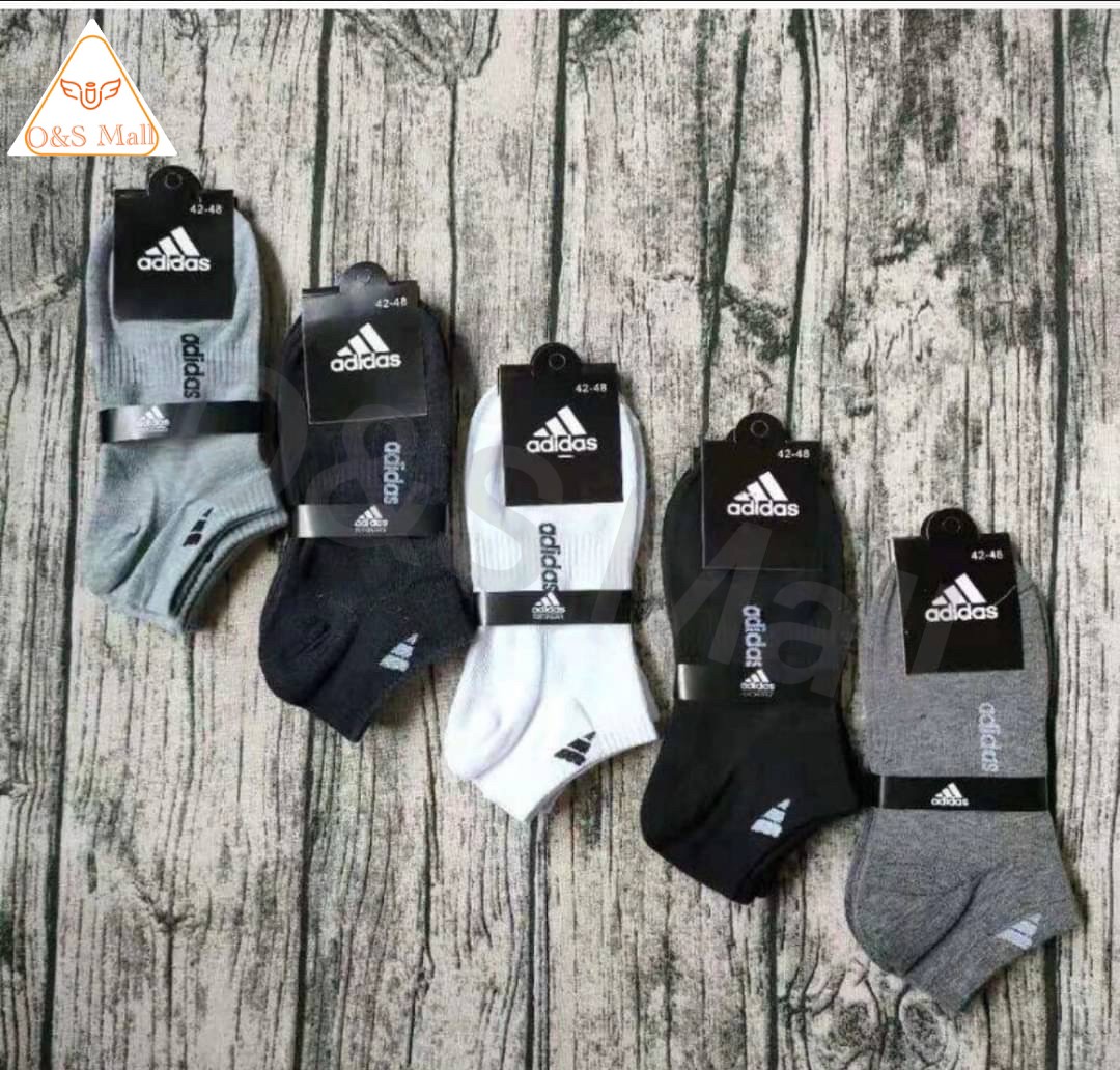 ถุงเท้า กีฬาแฟชั่น Unisex Socks จำนวน 10 คู่ คละสี คุณภาพดี1แพ็ค มี10 ...