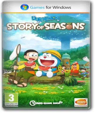 แผ่นเกม PC Game - Doraemon Story of Seasons เกมคอมพิวเตอร์ แนวปลูกผัก ฮาเวสมูน ห้ามพลาด