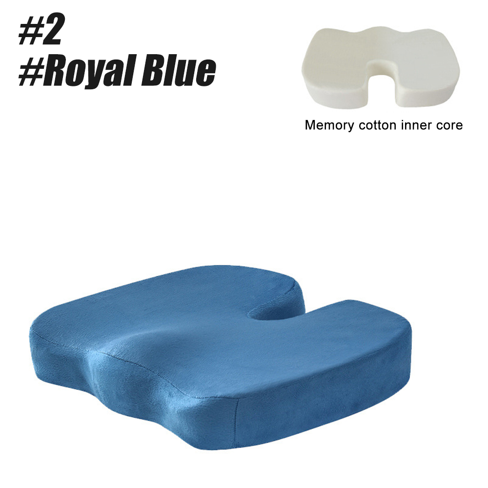 หมอนโดนัท Tailbone Hemorrhoid Cushion, Memory Foam Seat Cushion Pain
