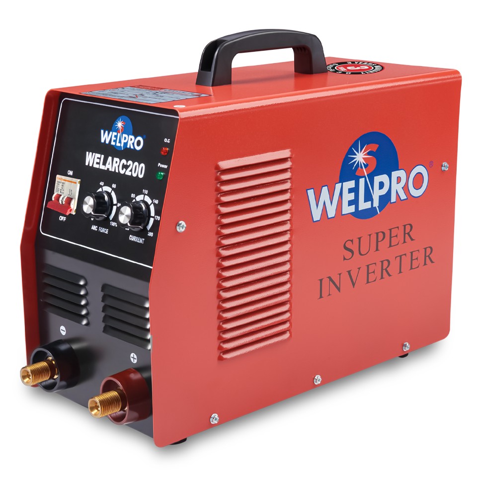 เครื่องเชื่อมอินเวอร์เตอร์ เวลโปร รุ่น เวลอาร์ค 200 / ( เชื่อมไฟฟ้า , เชื่อมธูป ) WELARC 200 Welpro รับประกัน 3 ปี