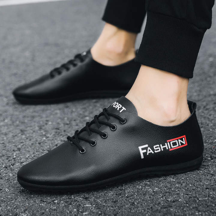 men versatile soft warmest casual leather shoes