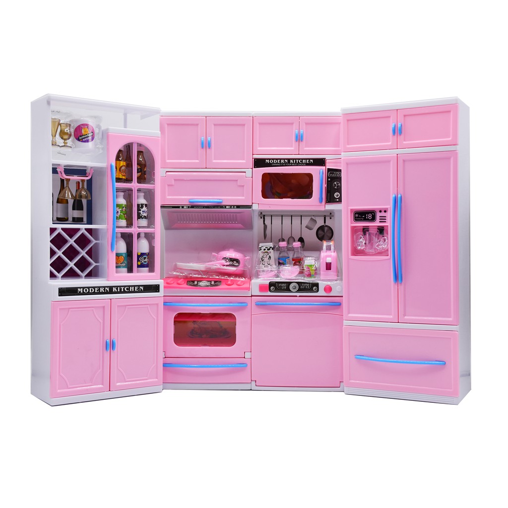 ชุดครัว Kitchen_818-160 SET ชุดตู้ของเล่นครัว ของเล่นทำครัว ของเล่นเสริมสร้างพัฒนาการเด็ก ของเล่น ชุดครัว ห้องครัว