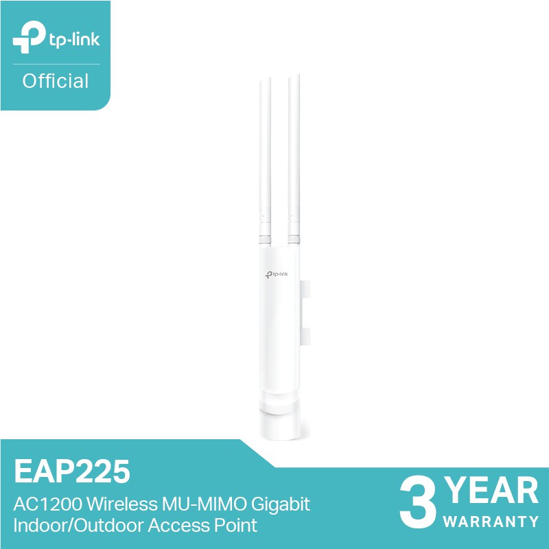 Eap225-Outdoor (omada Ac1200 Wireless Mu-Mimo Gigabit Indoor/outdoor Access Point) Tp-Link. 