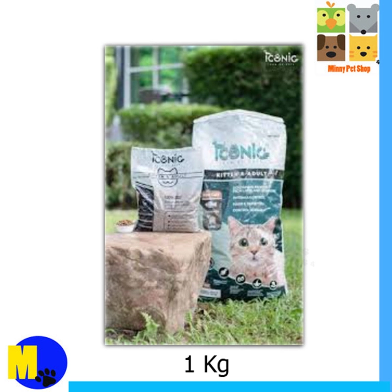 ภาพหน้าปกสินค้าอาหารแมว Iconic เกรดพรีเมี่ยม ขนาด1kg