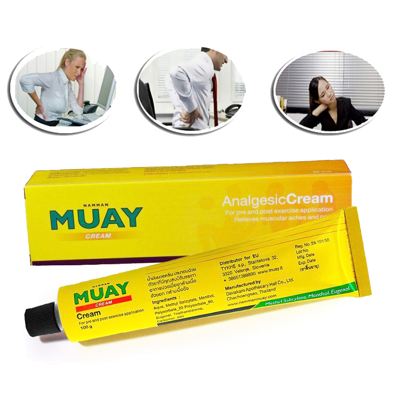 ครีม Namman Muay Cream Thai Boxing Analgesic Muscular Pains Relief 100 ...