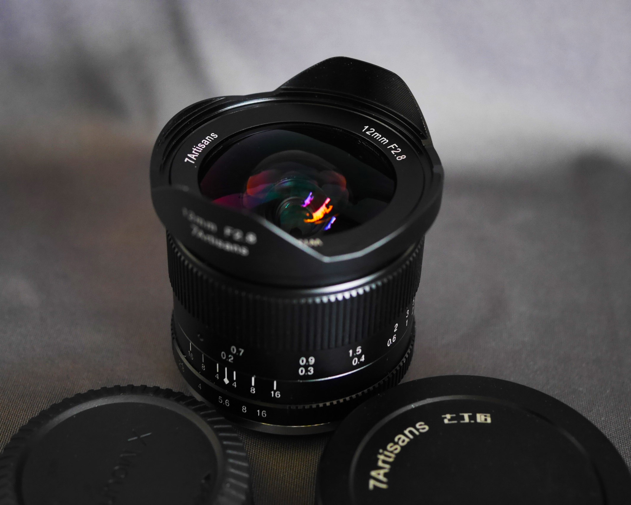7Artisans 12mm f2.8 Ultra WideAngle Lens for Fuji XMount Mirrorless