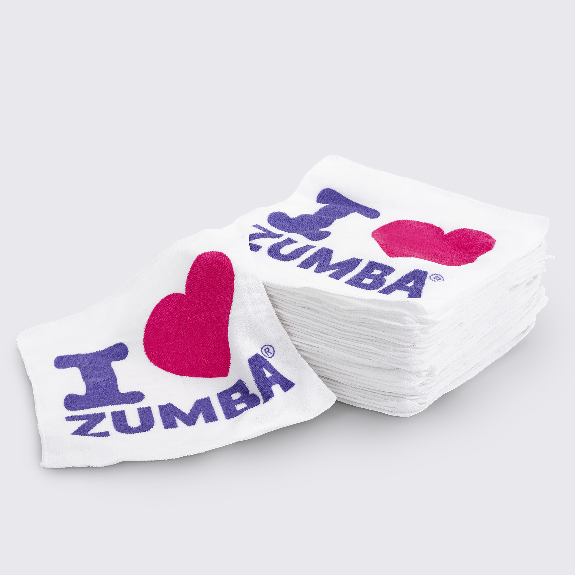 I Love Zumba Washcloth (ผ้าเช็ดหน้าเอนกประสงค์ซุมบ้า) - Zumba Wear ...