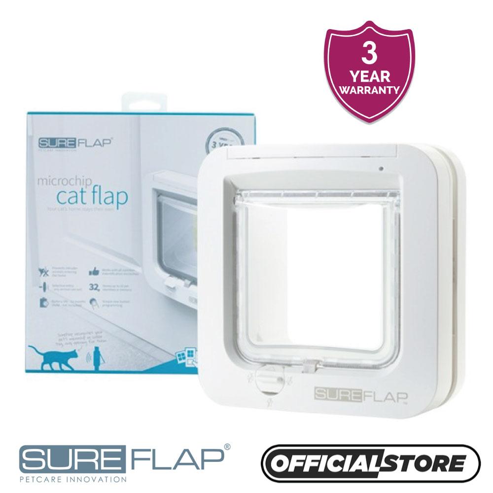 SureFlap Microchip Cat Flap ประตูแมว ประตูสัตว์เลี้ยงอัตโนมัติ สินค้า