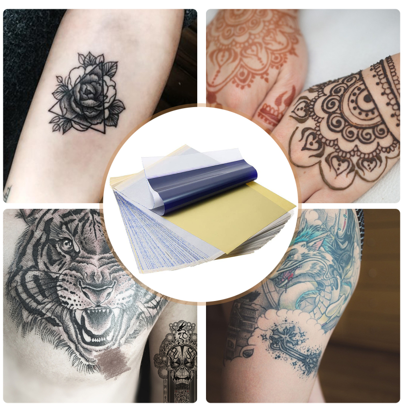 20pcs tattoo thermal tracing paper 11.7 X 8.3 tattoo printing paper for