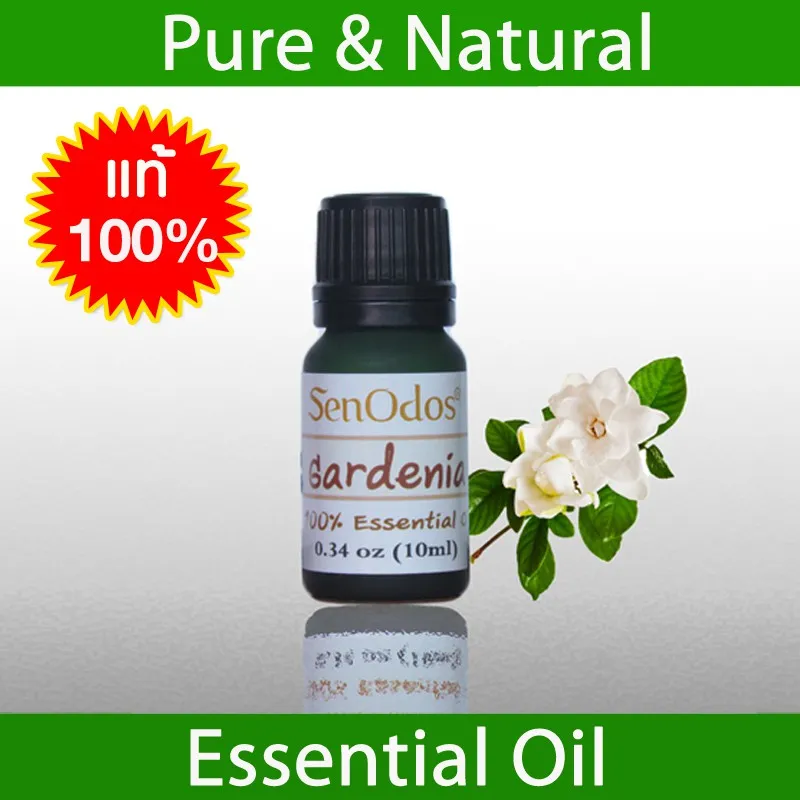 Hot Sale น้ำมันหอมระเหยแท้ กลิ่นการ์ดิเนีย (พุดซ้อน) Gardenia Essential Oil 10ml ราคาถูก เทียนหอม เทียนหอมคริสมาส