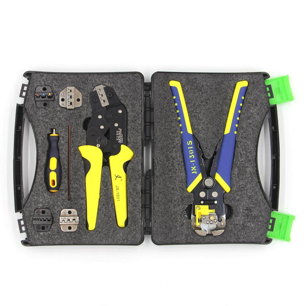 Insulated Wire Terminals Connectors Ratcheting Crimper Tool/&Cable Crimper Pliers