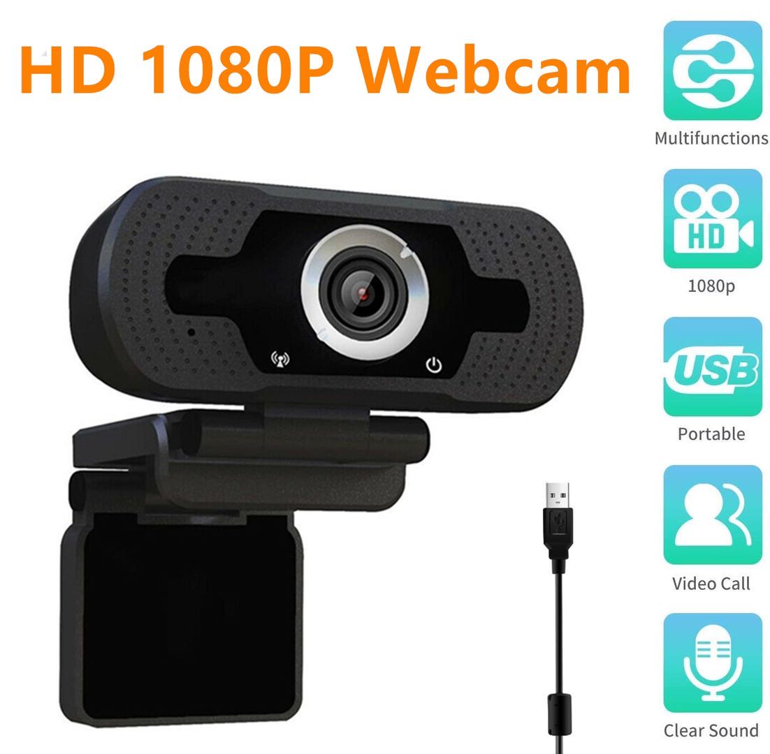 Webcam V10-Microphone-Specialized 1080 Live-Teaching Built-In HD Auto-White-Balance Optical-Lens