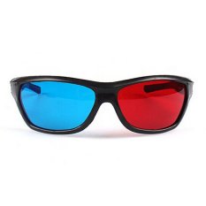 แว่นสามมิติ 3D Glasses แดงน้ำเงิน ดู เกม ภาพยนตร์ 3D youtube