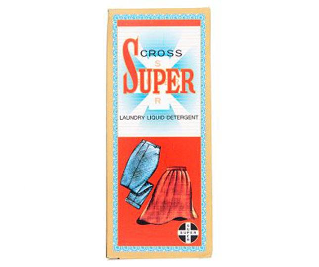 Cross Super ครอสซุปเปอร์ ผลิตภัณฑ์ซักผ้า 110 cc.