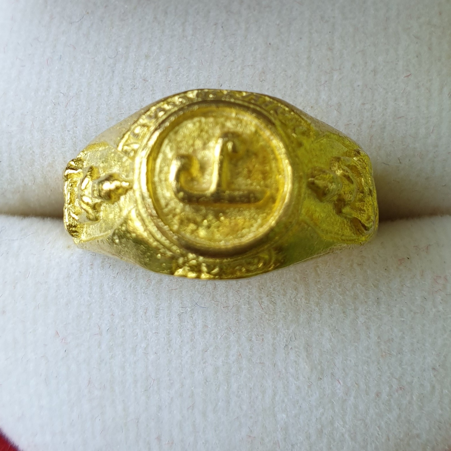 แหวน หัวนะโมรุ่นแรก ฟรีไซด์ปรับขนาดได้ 6-9(50-65)วัดเขาพระทอง จ.นครศรีธรรมราช